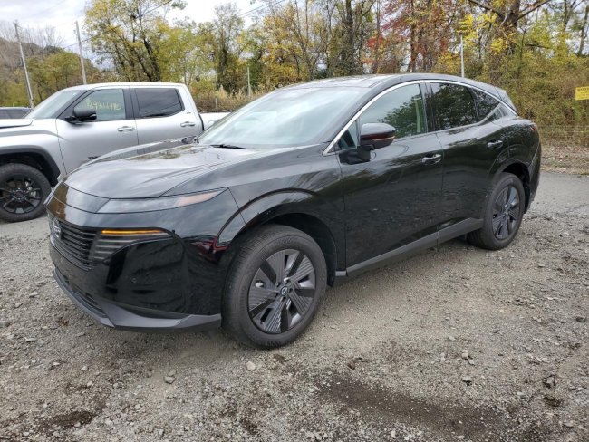 Salvage 2025 Nissan Murano Sl in Black