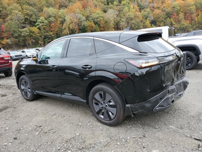 Salvage 2025 Nissan Murano Sl in Black