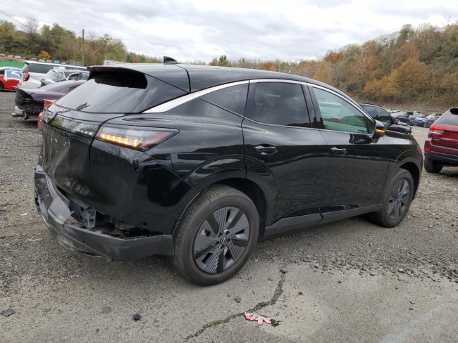 Salvage 2025 Nissan Murano Sl in Black