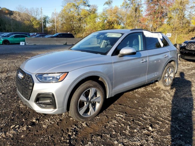 Salvage 2025 Audi Q5 Premium 40 in Gray