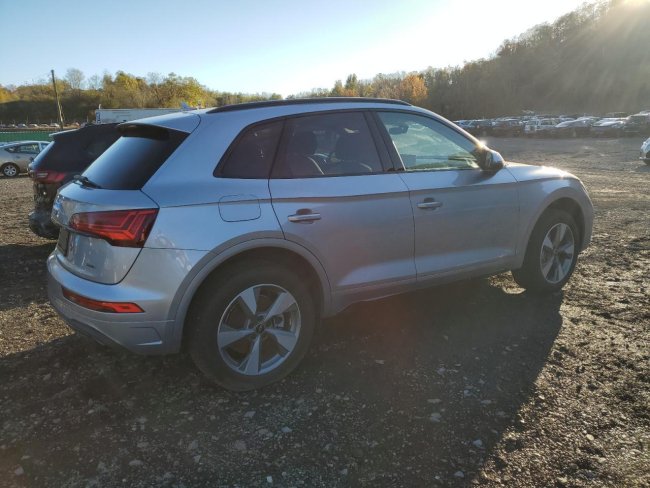 Salvage 2025 Audi Q5 Premium 40 in Gray