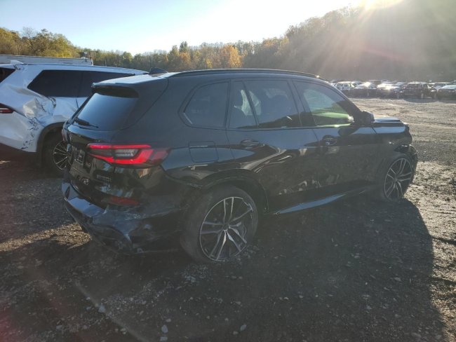 Salvage 2022 Bmw X5 M50i in Black