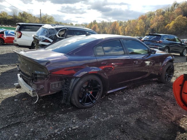 Salvage 2022 Dodge Charger  in Purple