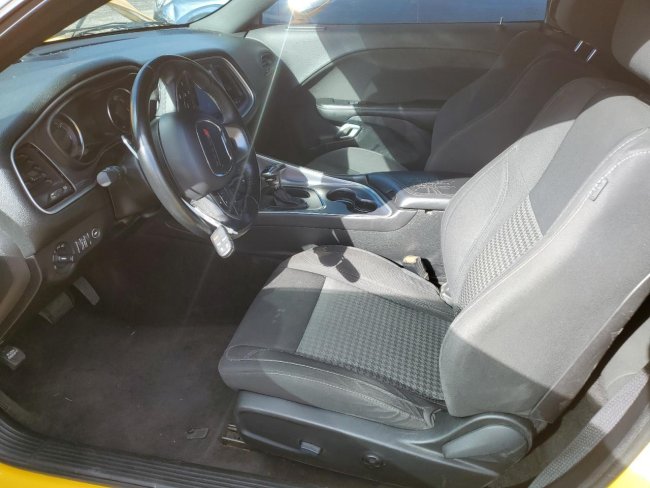 Salvage 2019 Dodge Challenger R/t in Yellow