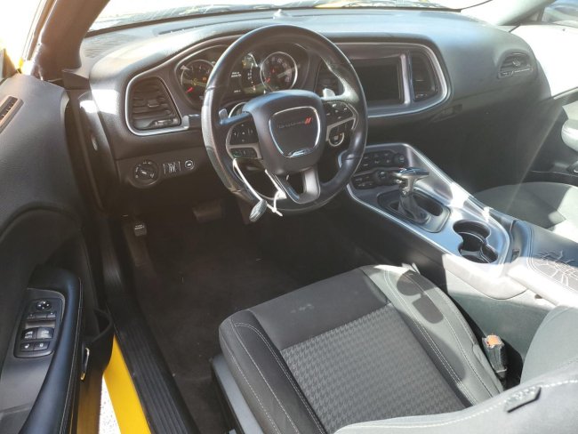 Salvage 2019 Dodge Challenger R/t in Yellow