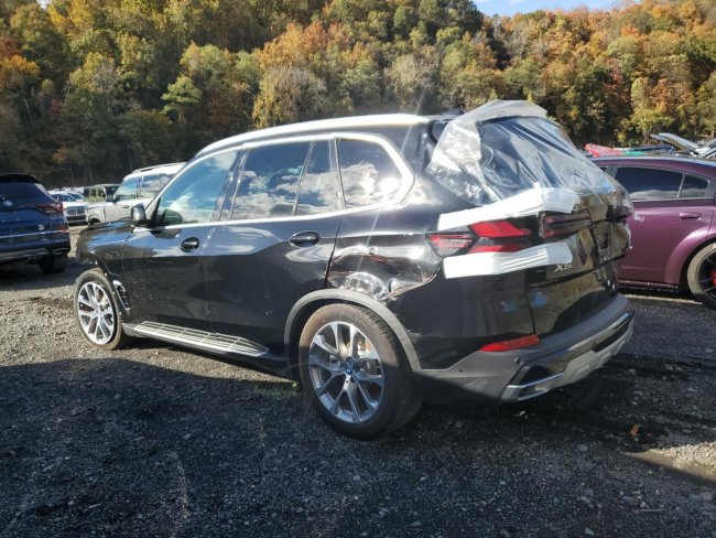 Salvage 2025 Bmw X5 Xdrive50e in Black