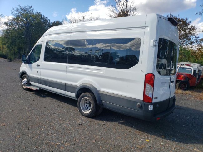 Salvage 2019 Ford Transit T-350 Hd in White