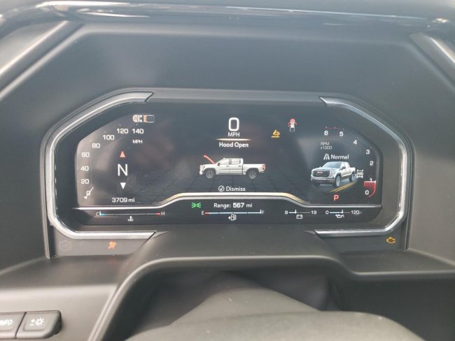 Salvage 2025 Gmc Sierra At4 in White