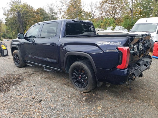 Salvage 2024 Toyota Tundra Limited in Blue