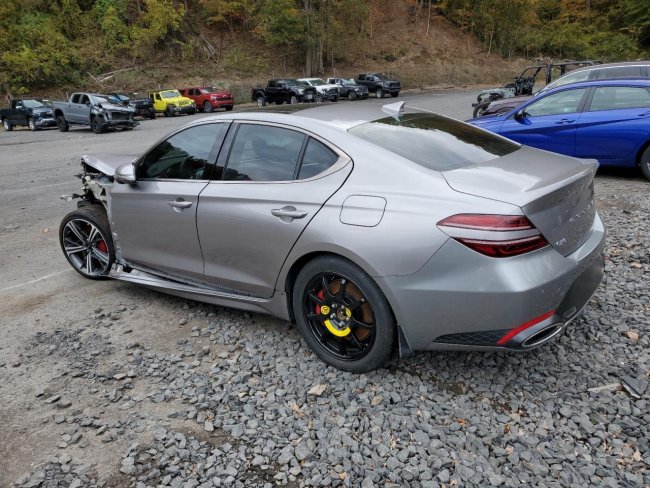 Salvage 2025 Genesis G70  in Gray