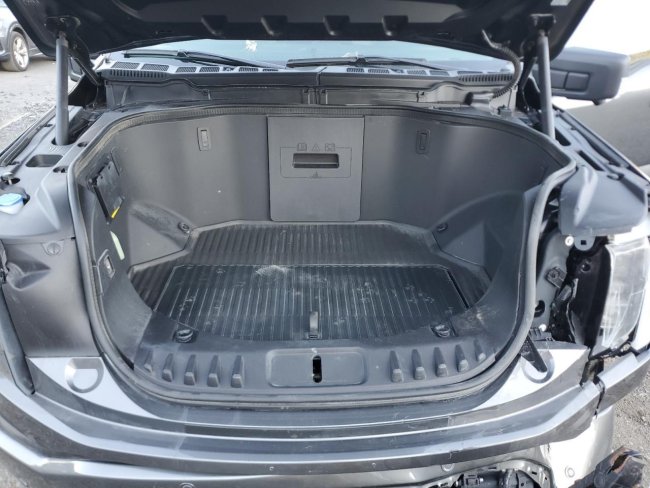 Salvage 2025 Ford F150 Lightning in Gray