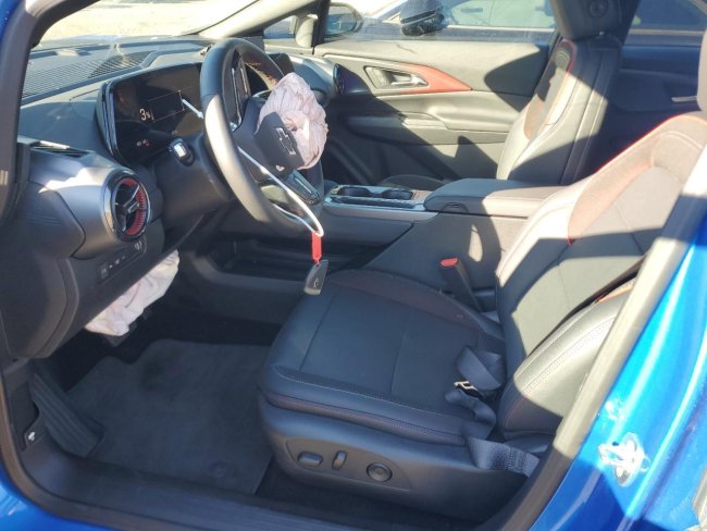 Salvage 2025 Chevrolet Equinox Rs in Blue