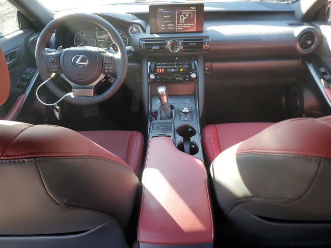 Salvage 2025 Lexus Is 350 F Sport Design in Gray