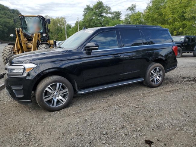 Salvage 2023 Ford Expedition Xlt in Black