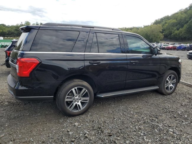 Salvage 2023 Ford Expedition Xlt in Black
