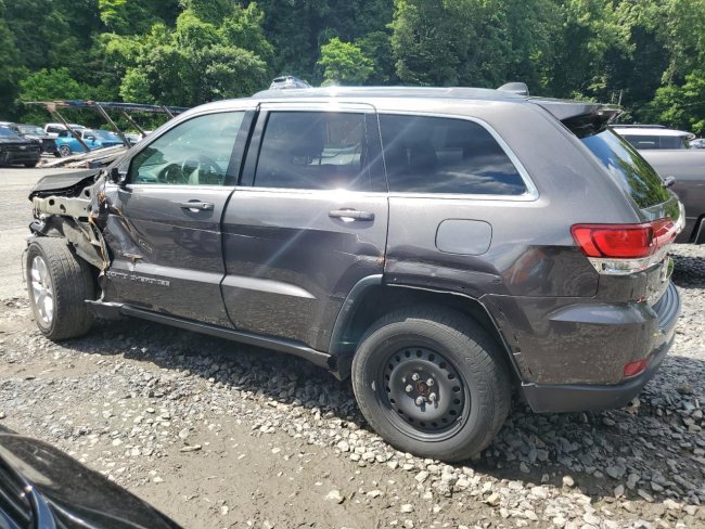 Salvage 2021 Jeep Grand Cherokee Laredo in Gray