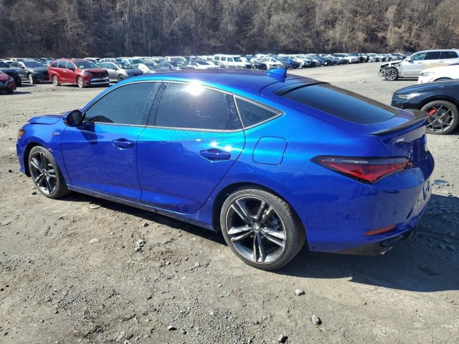 Salvage 2025 Acura Integra A-spec Tech in Blue