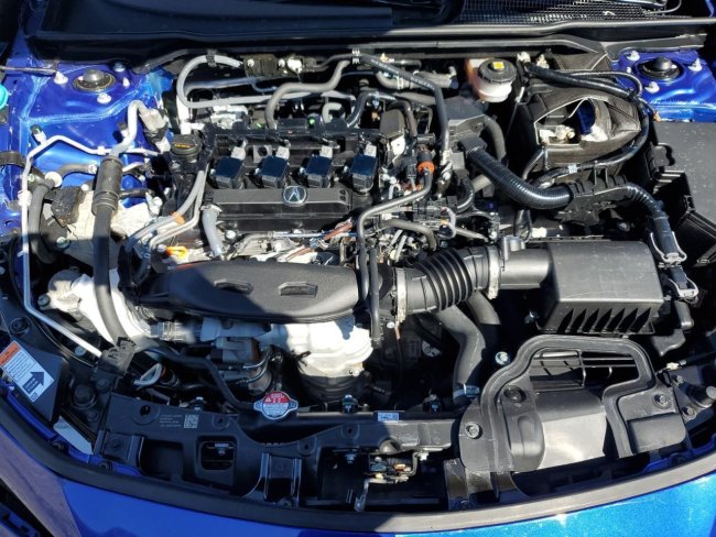 Salvage 2025 Acura Integra A-spec Tech in Blue