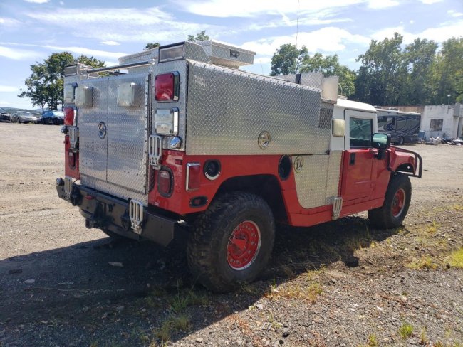 Salvage 1996 American General H1 Xlc2 in Red