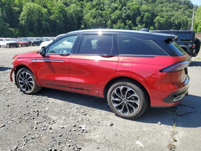 Salvage 2025 Lincoln Nautilus  in Burgundy