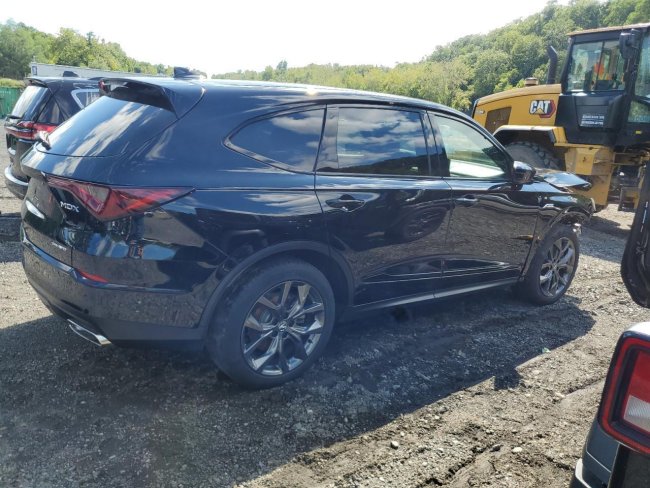 Salvage 2024 Acura Mdx A-spec in Black