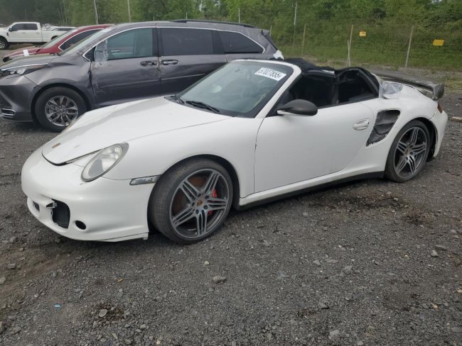 Salvage 2008 Porsche 911 Turbo in White