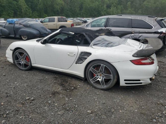 Salvage 2008 Porsche 911 Turbo in White
