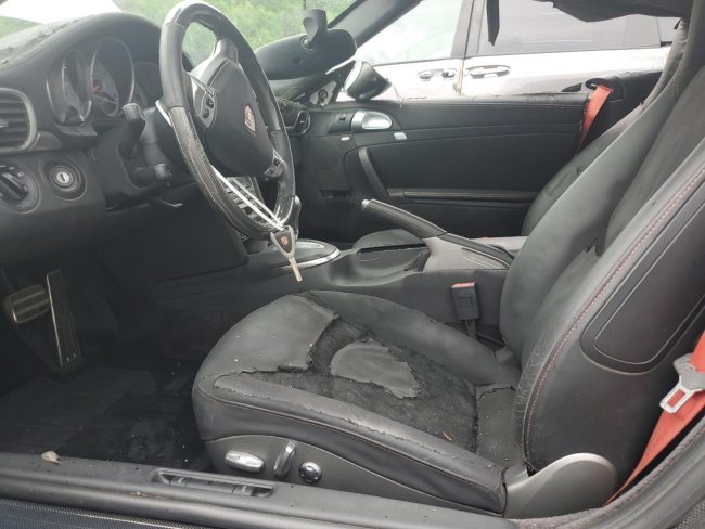 Salvage 2008 Porsche 911 Turbo in White