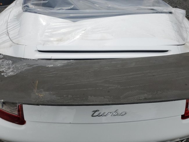 Salvage 2008 Porsche 911 Turbo in White