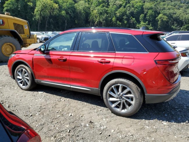 Salvage 2025 Lincoln Corsair Premiere in Burgundy