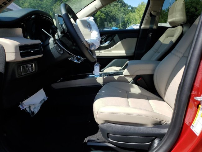 Salvage 2025 Lincoln Corsair Premiere in Burgundy