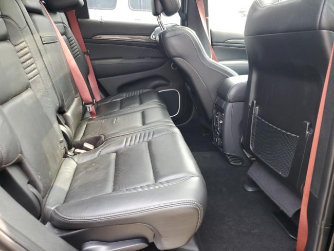 Salvage 2021 Jeep Grand Cherokee Trackhawk in Black