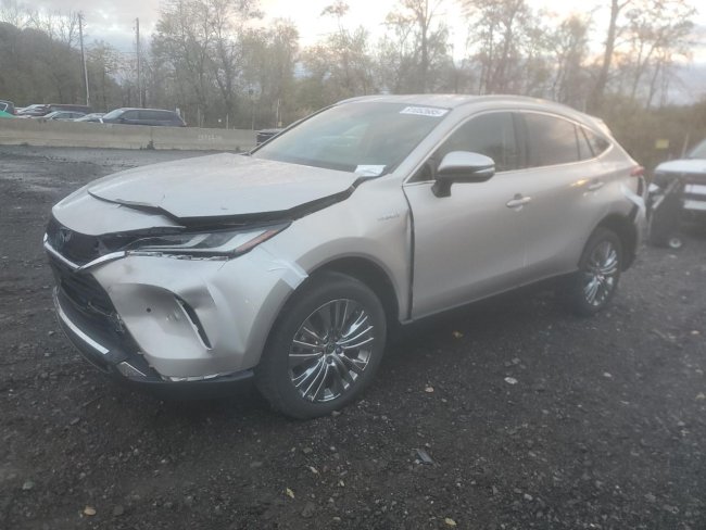 Salvage 2021 Toyota Venza Limited in Beige