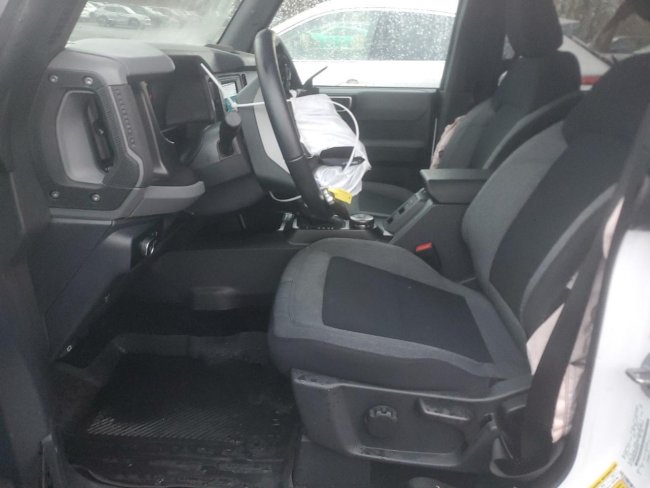 Salvage 2023 Ford Bronco  in White