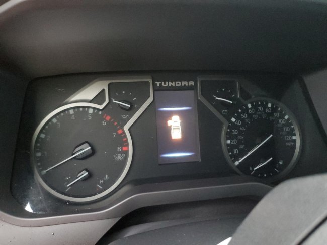 Salvage 2025 Toyota Tundra  in Red