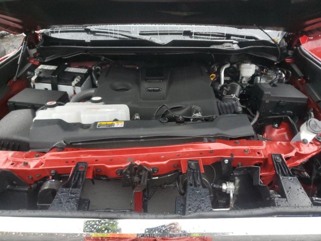 Salvage 2025 Toyota Tundra  in Red