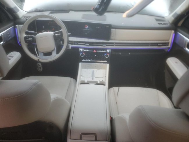 Salvage 2025 Hyundai Santa Fe Calligraphy in White