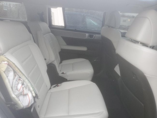 Salvage 2025 Hyundai Santa Fe Calligraphy in White