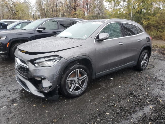 Salvage 2023 Mercedes-benz Gla 250 4matic in Gray