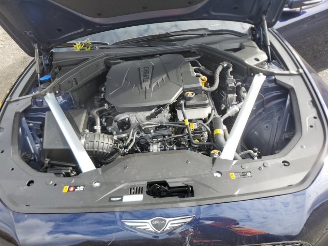 Salvage 2026 Genesis G70  in Blue