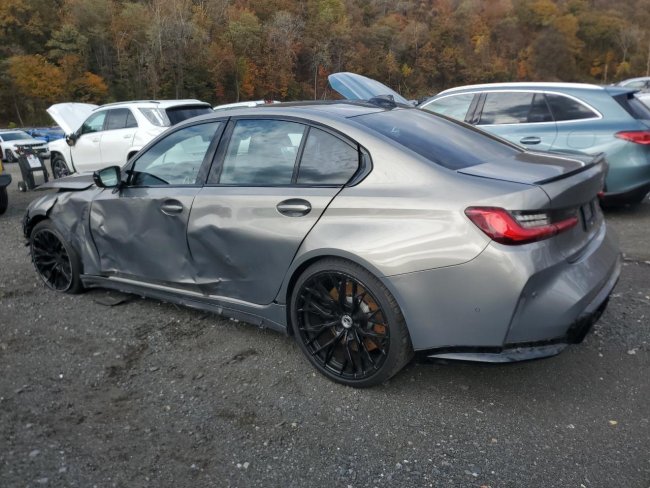 Salvage 2021 Bmw M3 Competition in Gray