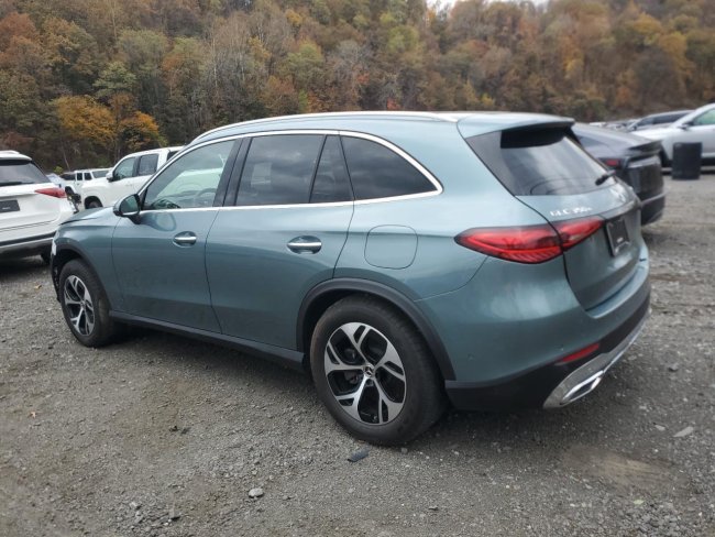 Salvage 2025 Mercedes-benz Glc 350e  in Blue