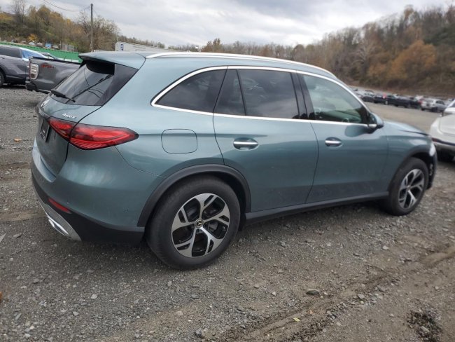 Salvage 2025 Mercedes-benz Glc 350e  in Blue