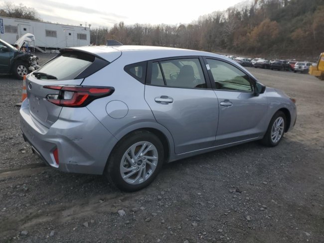 Salvage 2025 Subaru Impreza  in Silver
