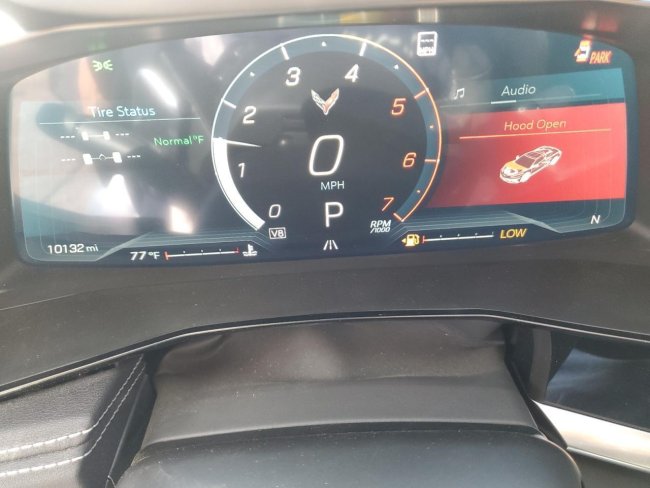 Salvage 2022 Chevrolet Corvette Stingray 2lt in Gray