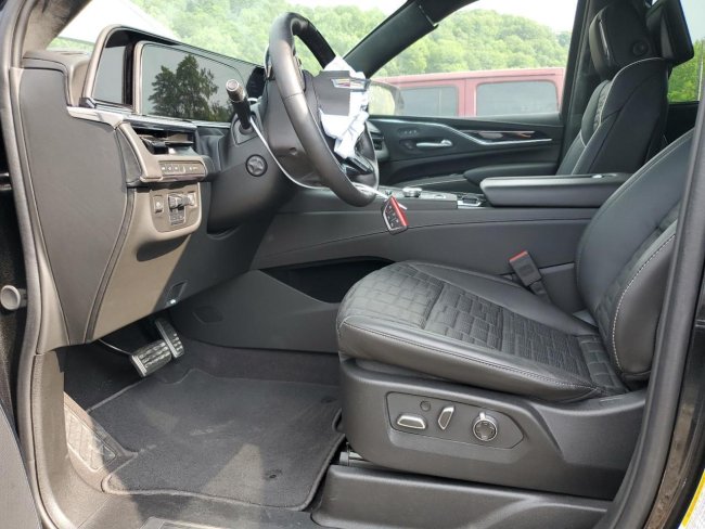 Salvage 2024 Cadillac Escalade V in Black