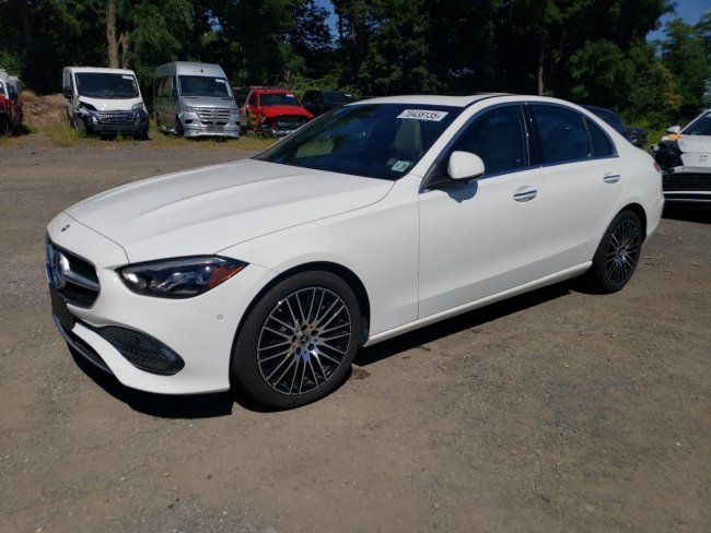 Salvage 2023 Mercedes-benz C 300 4matic in White