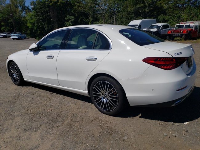 Salvage 2023 Mercedes-benz C 300 4matic in White