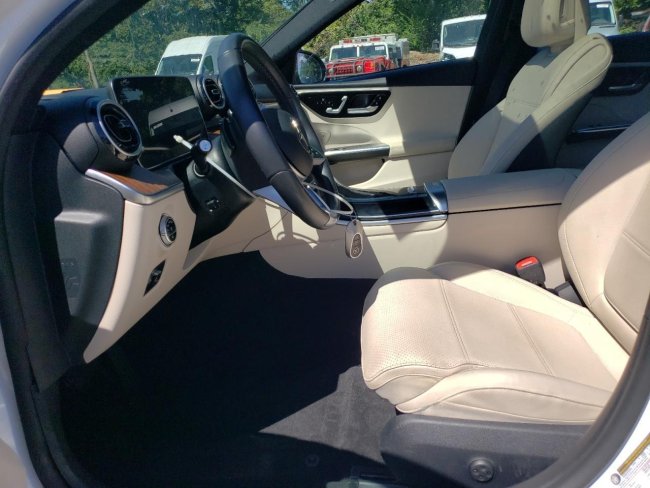 Salvage 2023 Mercedes-benz C 300 4matic in White