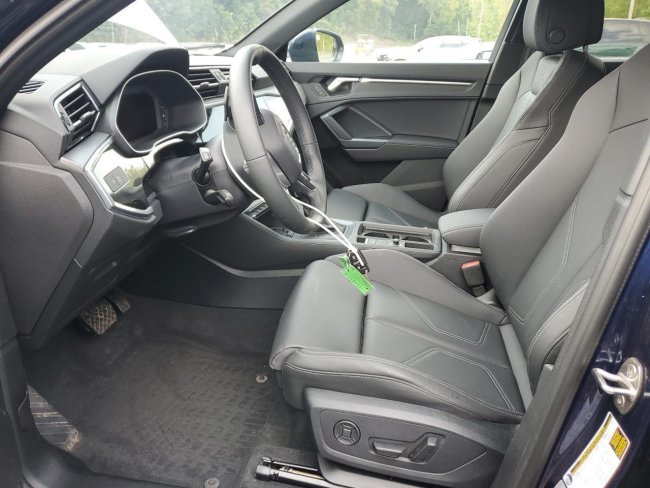 Salvage 2025 Audi Q3 Premium S Line 45 in Blue